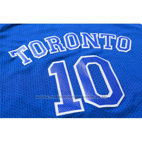 Maillot Toronto Raptors DeMar DeRozan #10 Retro Bleu